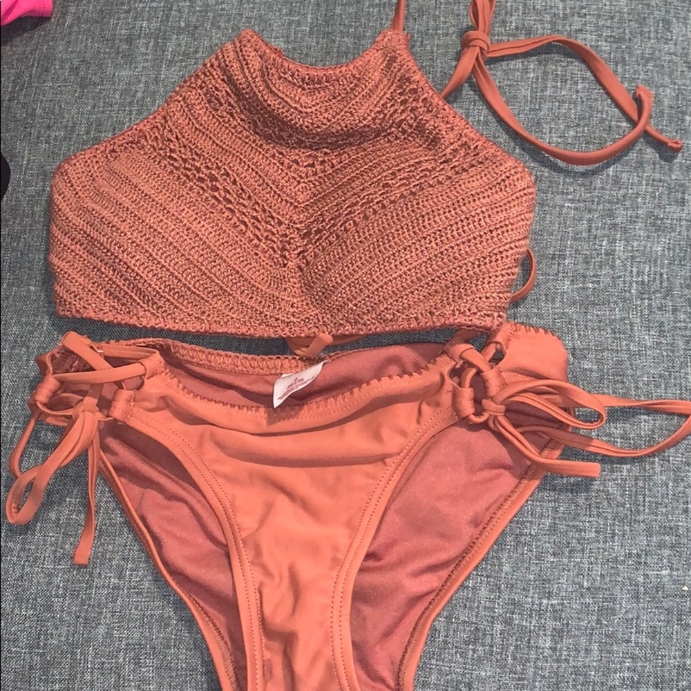 Bikini knitted top